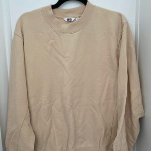 EUC Uniqlo Tan Sweatshirt